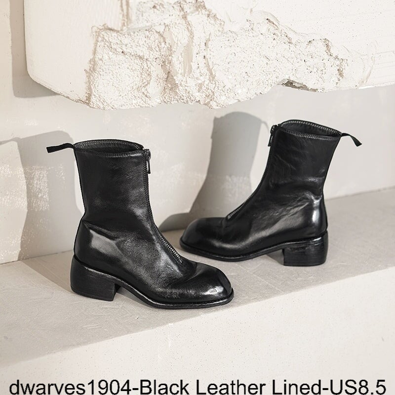  out of shopping smart dwarves1904-Black Leather Lined-US8.5 