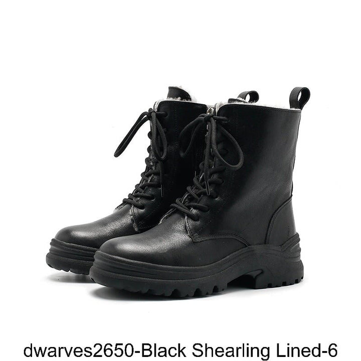  out of shopping smart dwarves2650-Black Shearling Lined-6 