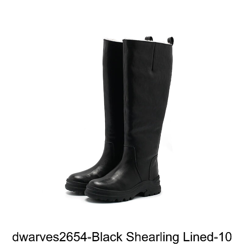  out of shopping smart dwarves2654-Black Shearling Lined-10 