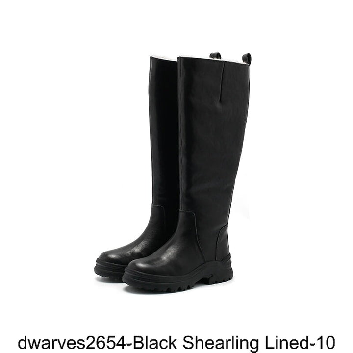  out of shopping smart dwarves2654-Black Shearling Lined-10 