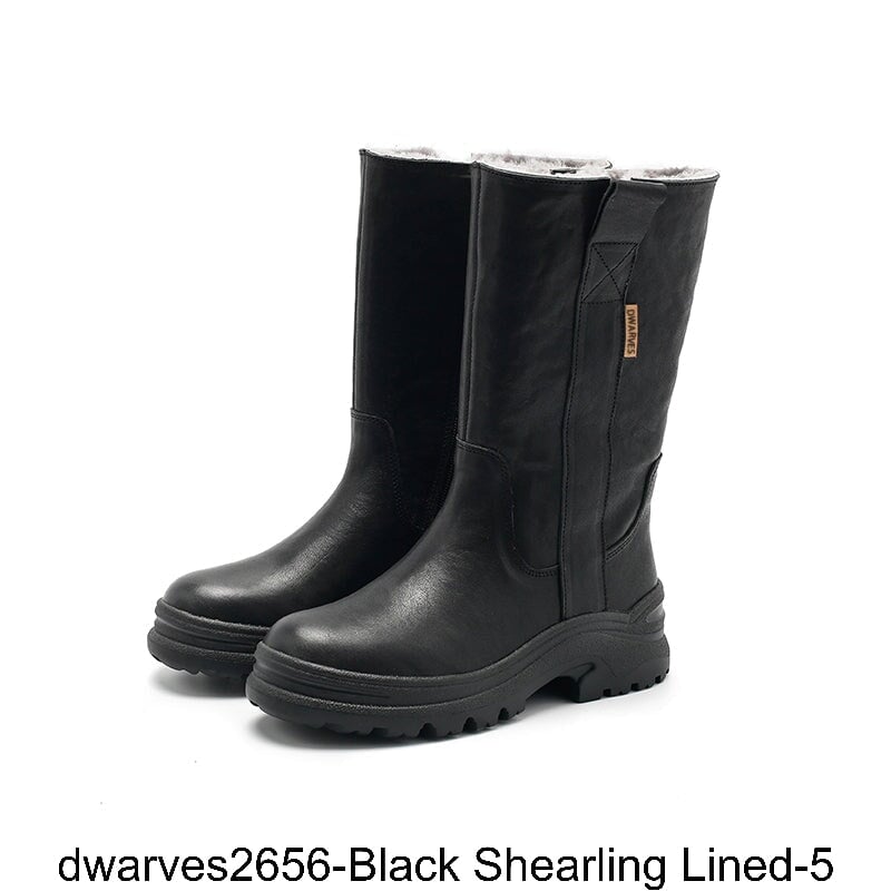  out of shopping smart dwarves2656-Black Shearling Lined-5 