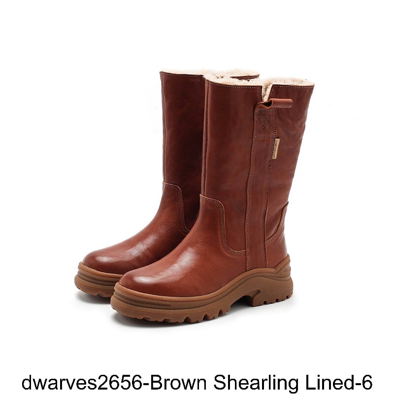  out of shopping smart dwarves2656-Brown Shearling Lined-6 