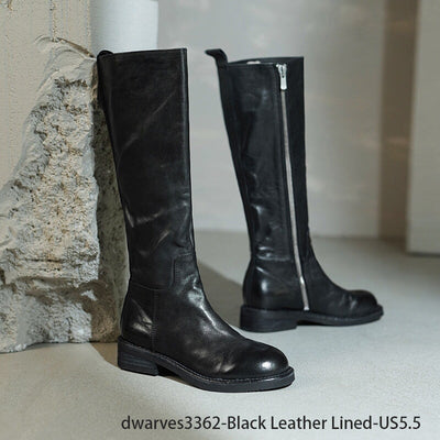  out of shopping smart dwarves3362-Black Leather Lined-US5.5 