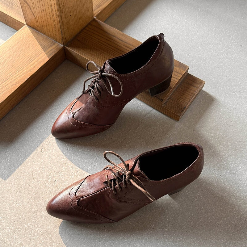  Oxfords & Tie 