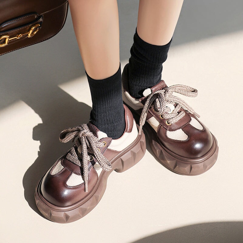 Handmade Leather Platforms Shoes | Dwarvesshoes – Dwarves Shoes