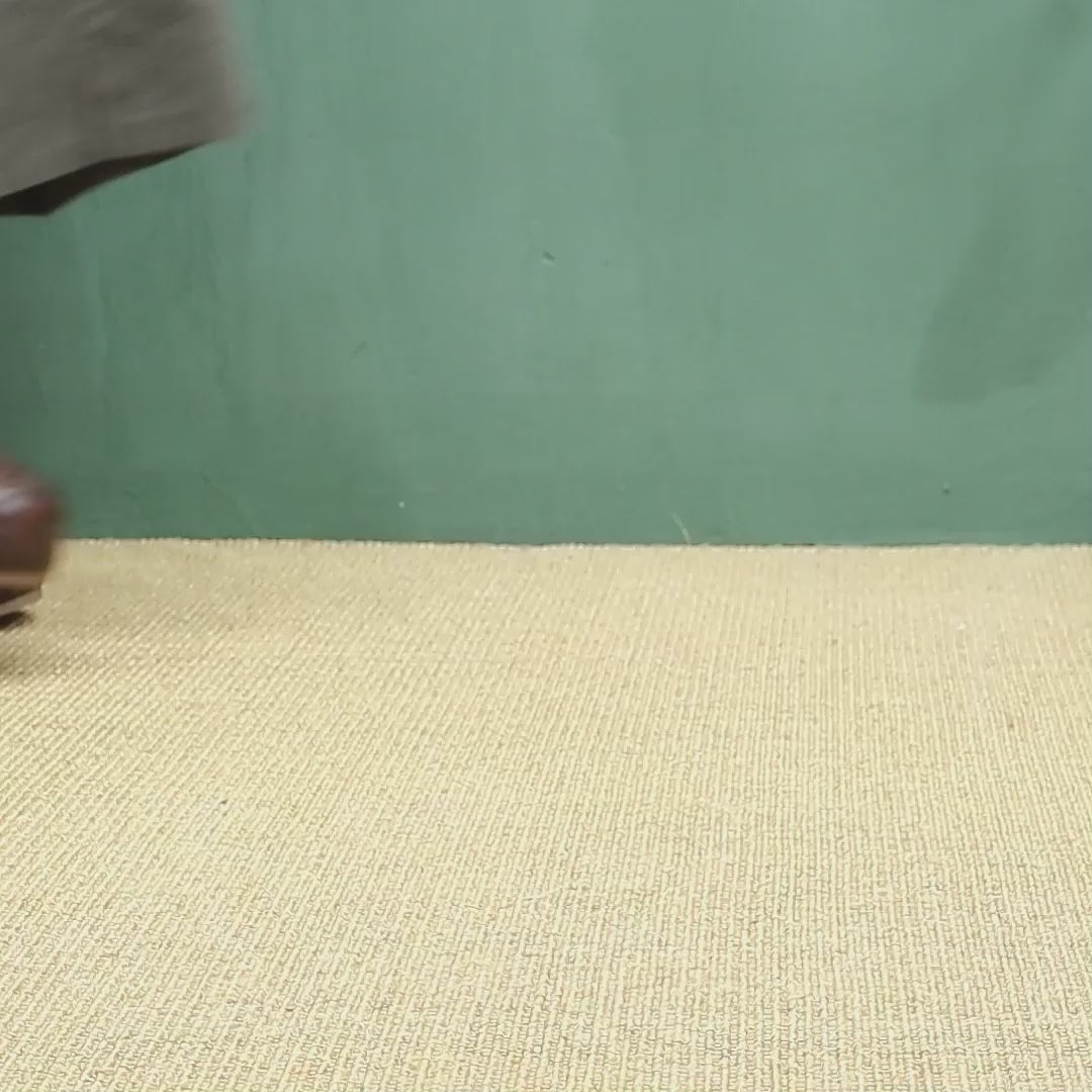 Mules en Cuir Tressé Rétro à Talon Plat en Cuir Plein Grain Slip-On en Rouge/Vert/Marron Foncé