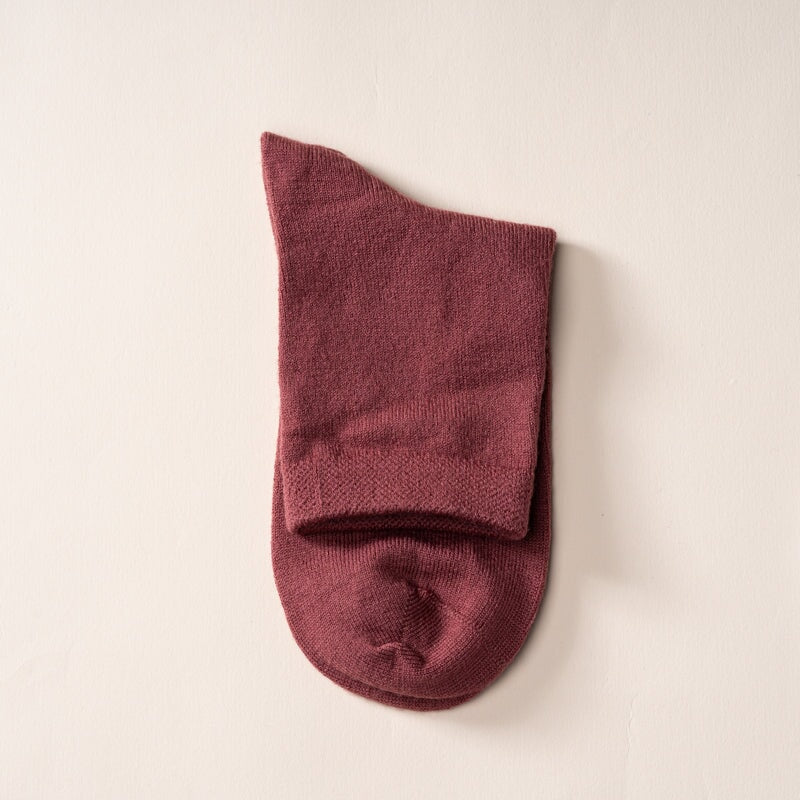SOCK09-1 Socks One Size Red