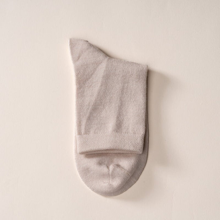 SOCK09-2 Socks One Size Beige