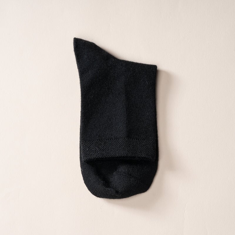 SOCK09-6 Socks One Size Black