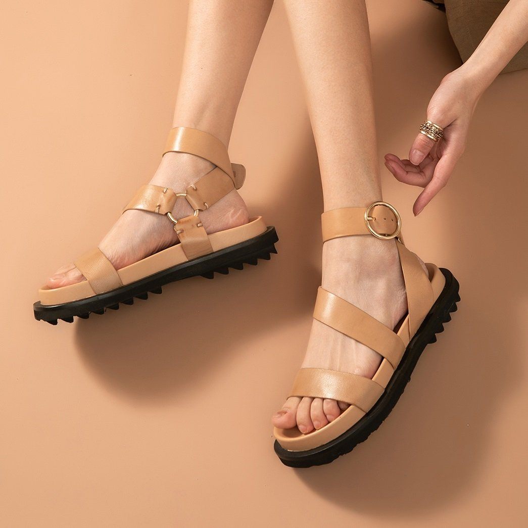 37494320-apricot-6 sandals 6 Apricot