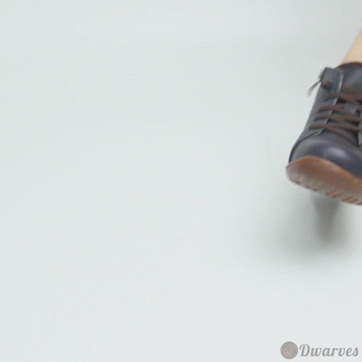 Bottines En Cuir Femme Barefoot Bottes Décontractées À Semelle Souple Plates Oxford