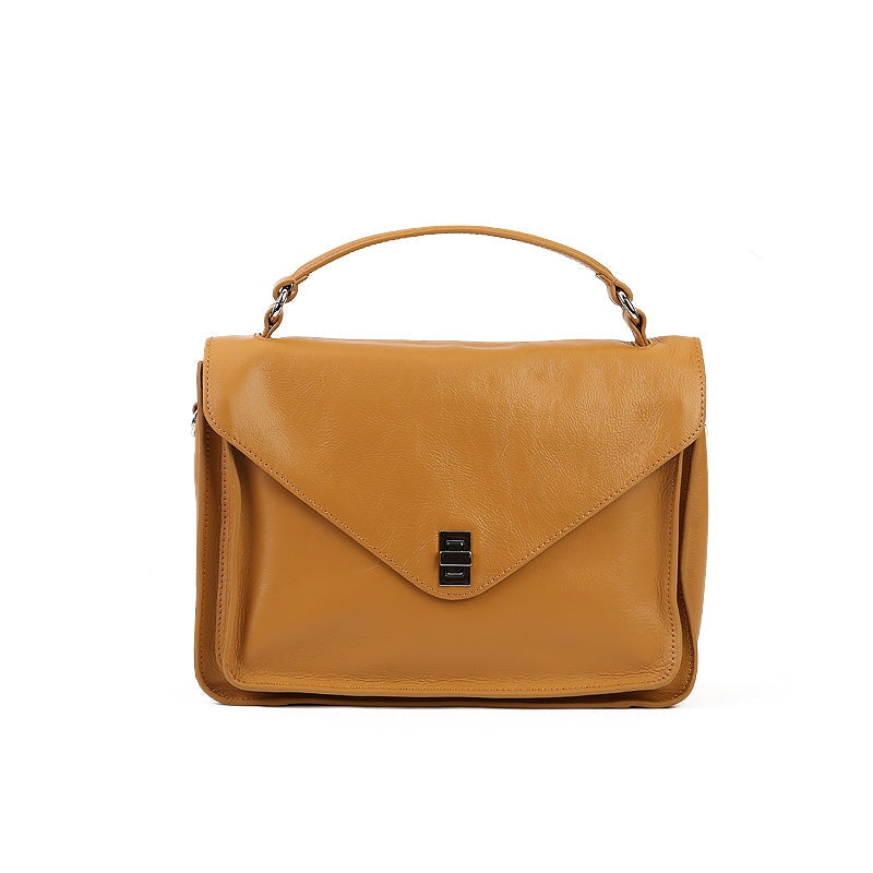 Retro Simple Leather Texture Messenger Bag | Handbag – DwarvesShoes