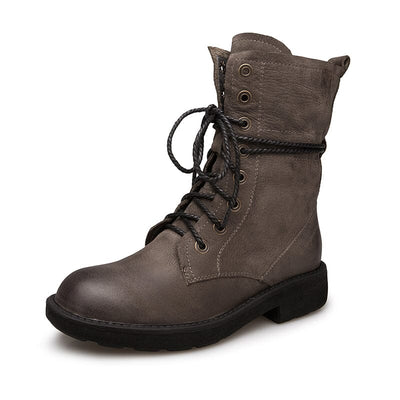  Boots 5.5 Grey