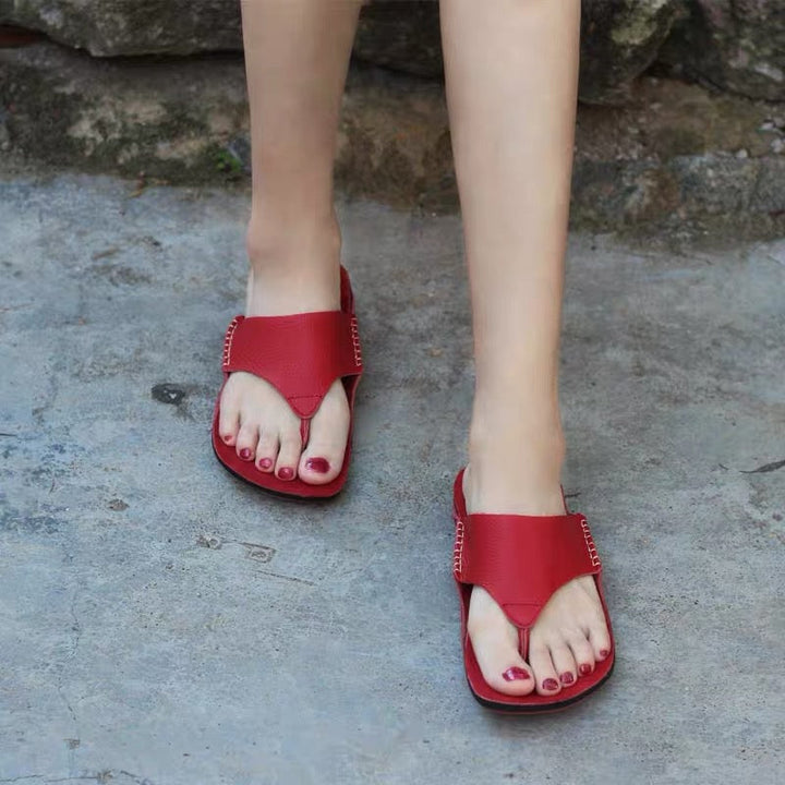 dwarves1009-9 Slippers 5.5 Red