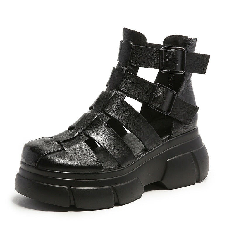 dwarves1020-2 Sandals 6 Black
