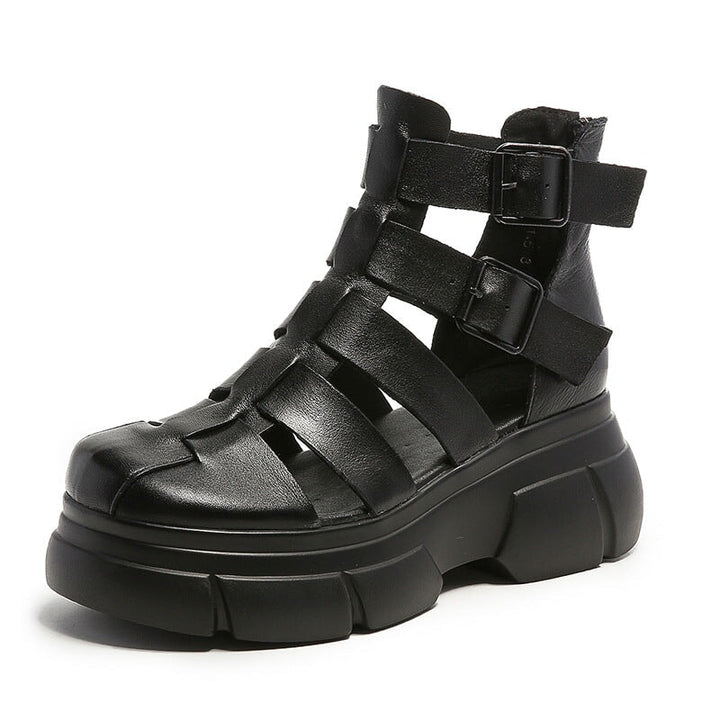 dwarves1020-2 Sandals 6 Black