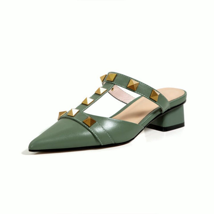dwarves1021-16 Pumps 5.5 Green