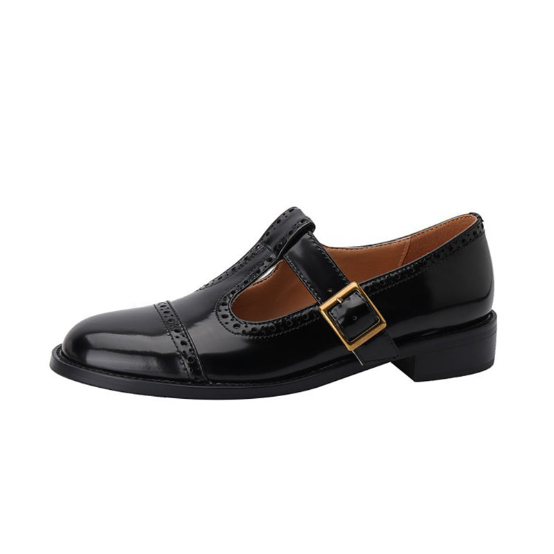 dwarves1039-3 Sandals 6 Black paint finish