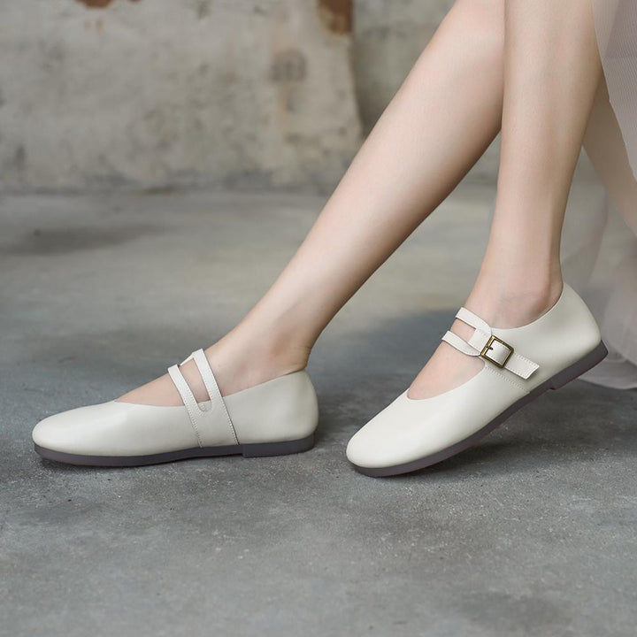 dwarves1046-1 Mary Jane 5.5 Beige