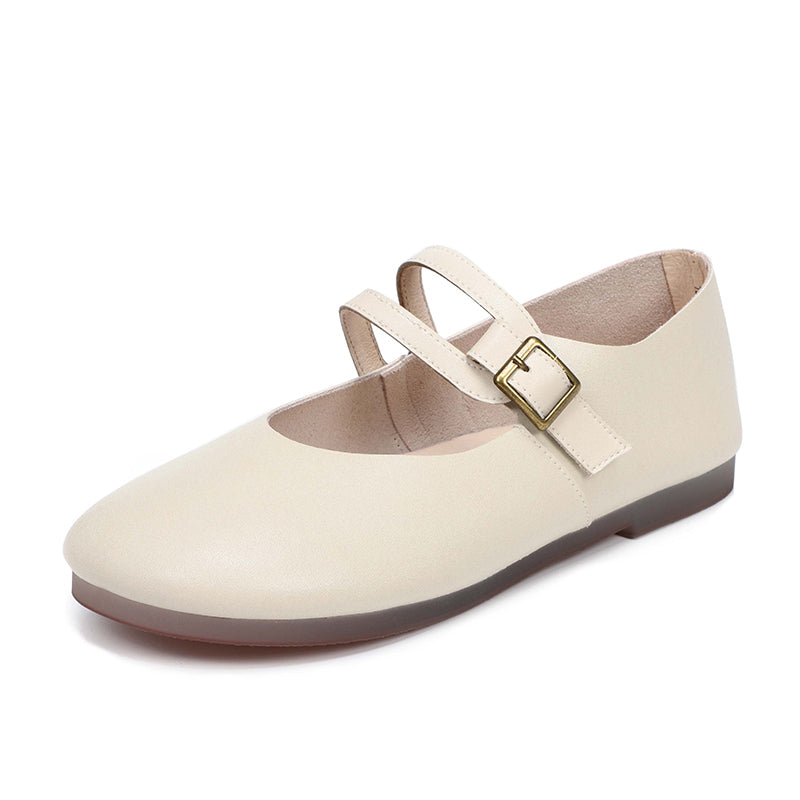 dwarves1046-1 Mary Jane 5.5 Beige