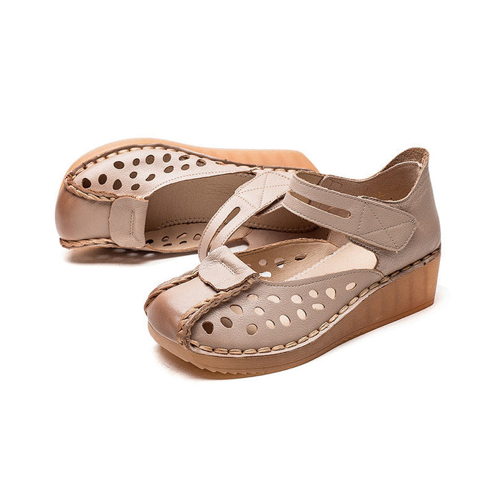 dwarves1070-28 Sandals 5.5 Apricot