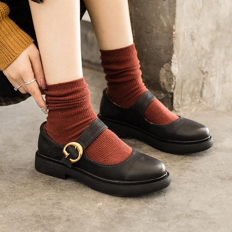 dwarves1080-2 Mary Jane 5.5 Black