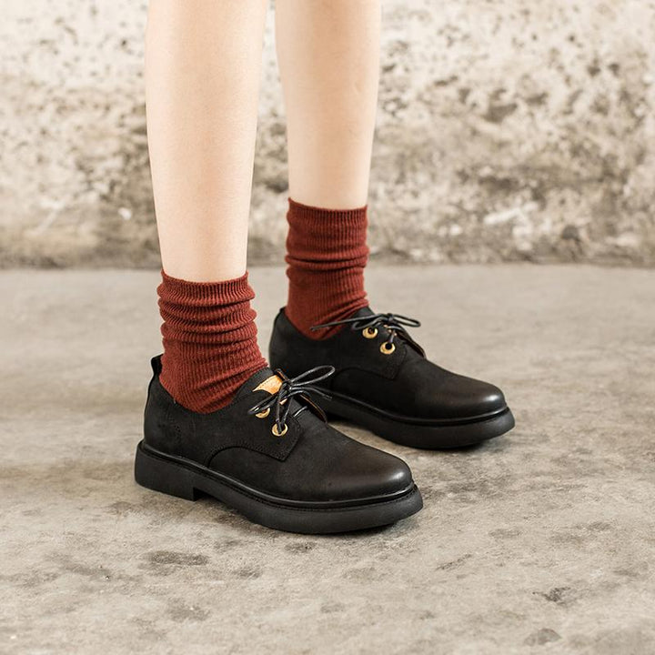 dwarves1082-2 Oxfords &amp; Tie 5.5 Black