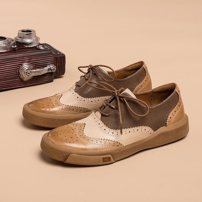 dwarves1083-1 Oxfords &amp; Tie 5.5 Brown