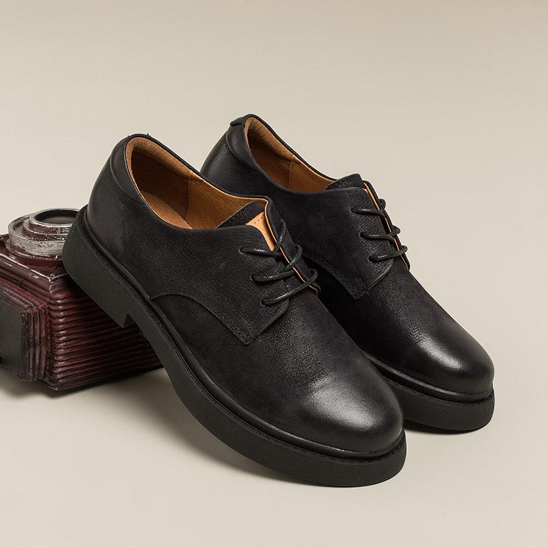 dwarves1084-2 Oxfords &amp; Tie 5.5 Black