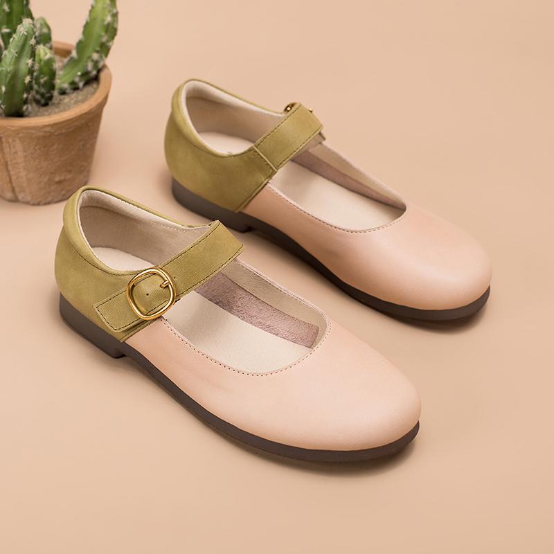 dwarves1090-2 Mary Jane 5.5 Pink
