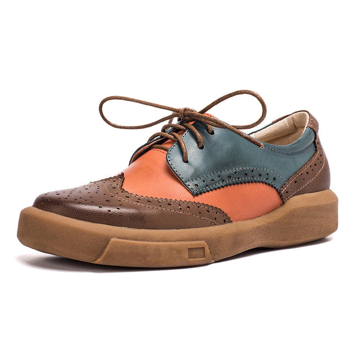 dwarves1095-8 Oxfords &amp; Tie 5.5 Muti Color2