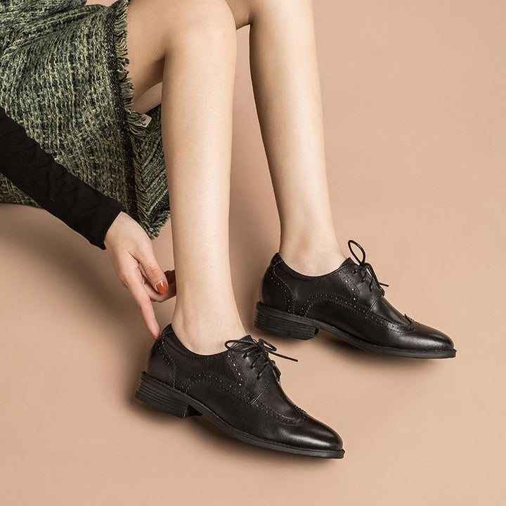 dwarves1098-2 Oxfords &amp; Tie 5.5 Black