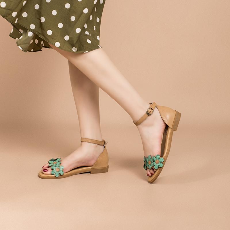 dwarves1104-1 Sandals 5.5 Green