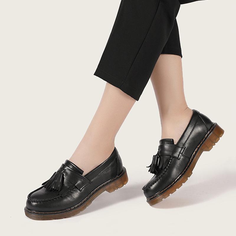 dwarves1113-1 Loafers 5.5 Black