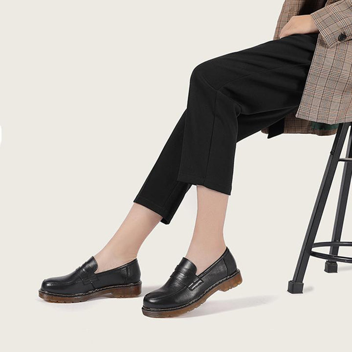 dwarves1114-1 Loafers 5.5 Black