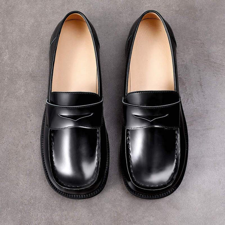 dwarves1116-1 Loafers 5.5 Black
