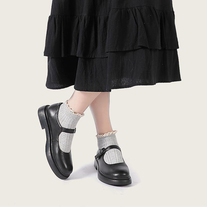 dwarves1119-1 Mary Jane 5.5 Black