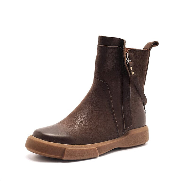 dwarves1133-38 Boots 5.5 Deep coffee Short Plush