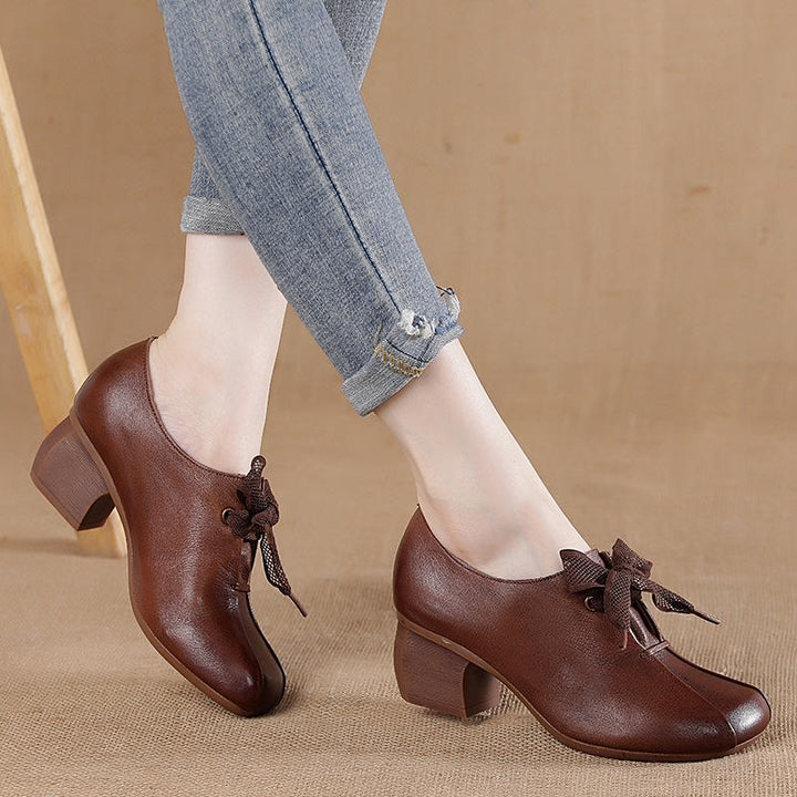 dwarves1150-1 high heels 5.5 Brown