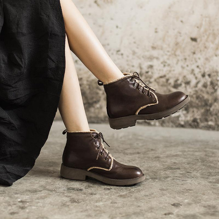 dwarves1246-2 Boots 5.5 Dark Coffee