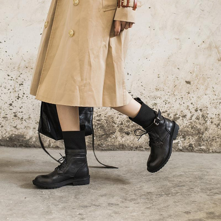 dwarves1253-2 Boots 5.5 Black