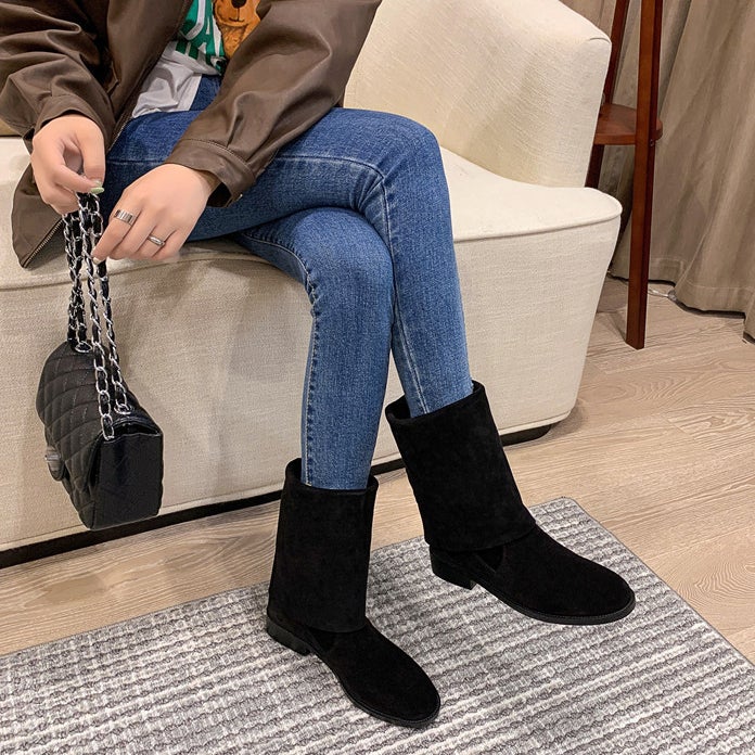 dwarves1394-1 Boots Black 5.5