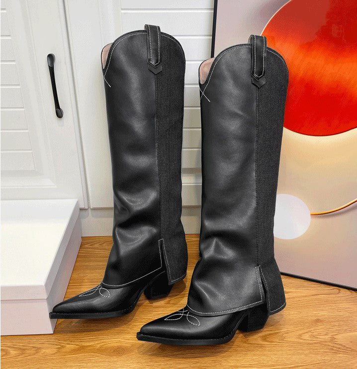 dwarves1407-8 Boots Black 8.5