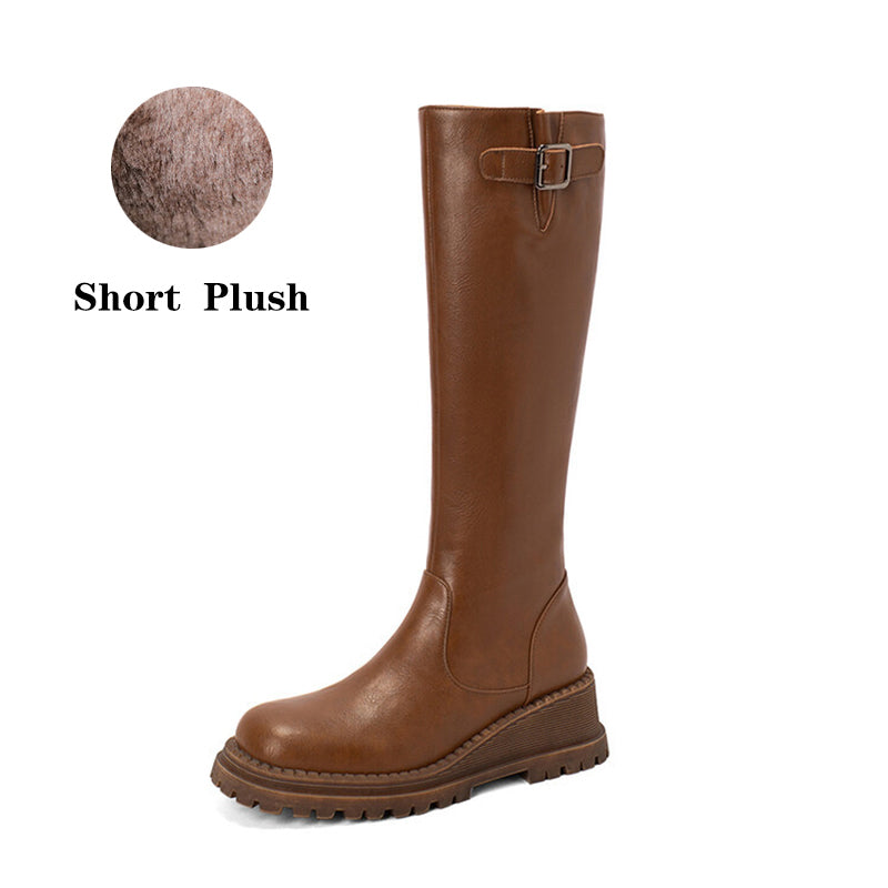 dwarves1417-27 Boots Brown Short Plush 5
