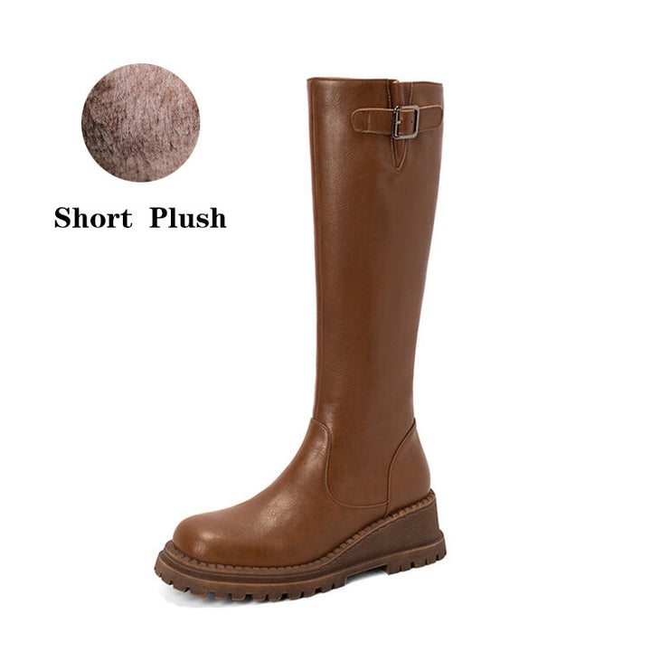 dwarves1417-27 Boots Brown Short Plush 5