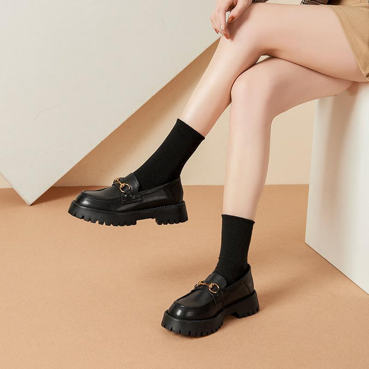dwarves1468-1 Loafers Black 5.5