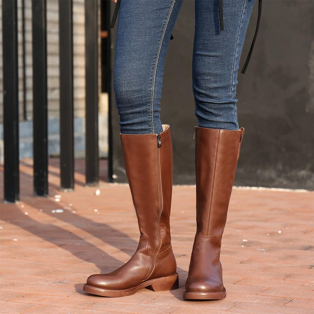 dwarves1477-2 Boots 5.5 Lining in Brown
