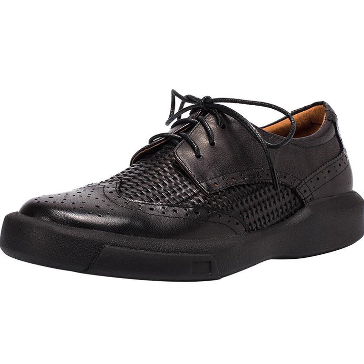 dwarves1482-15 Oxfords &amp; Tie Black 5.5