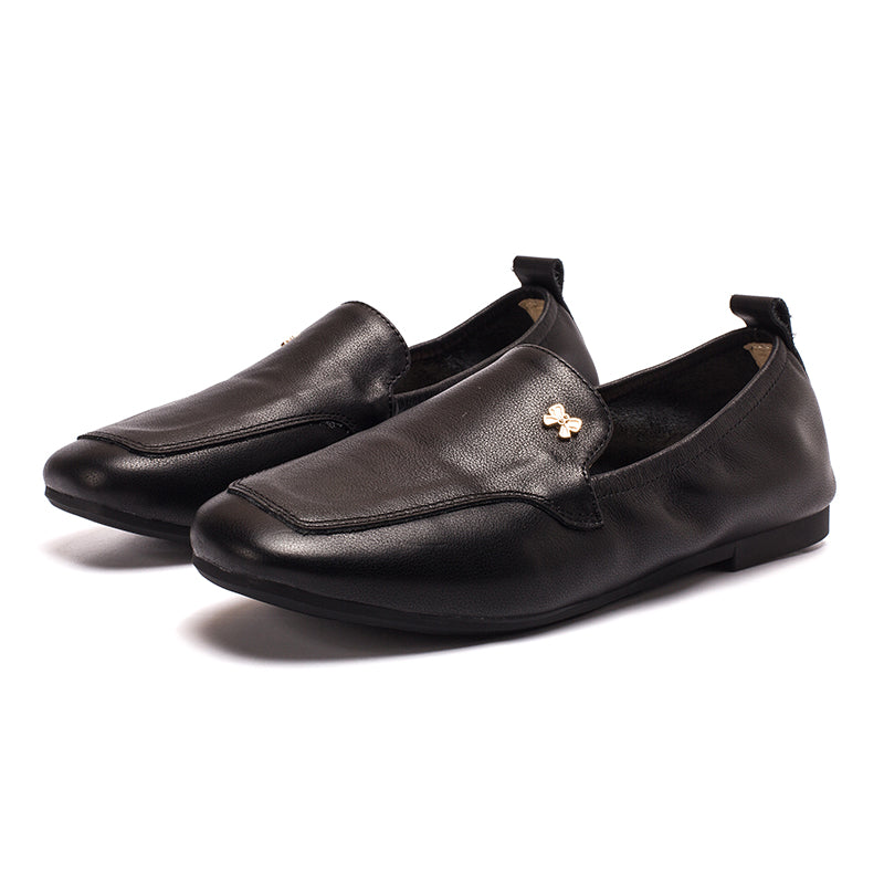 dwarves1532-1 Loafers 5.5 Black