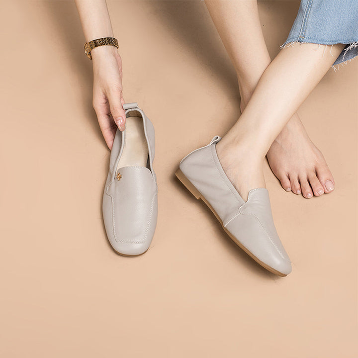 dwarves1532-3 Loafers 5.5 Grey